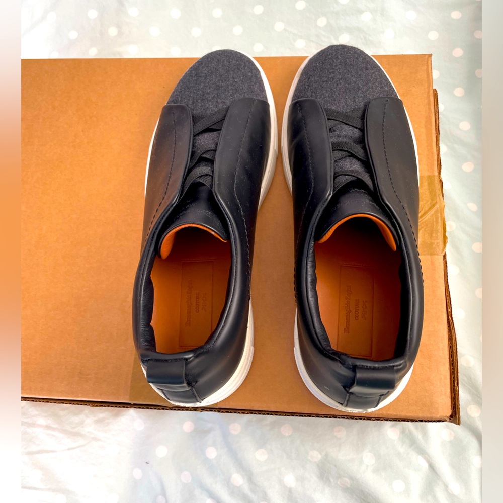 Mens  Ermenegildo Zegna Triple stitch sneakers